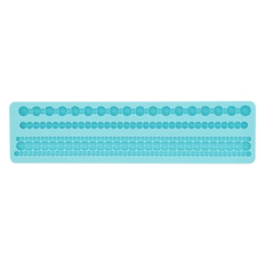 6 Pack: Pearls Silicone Fondant Border Mold by Celebrate It&#xAE;